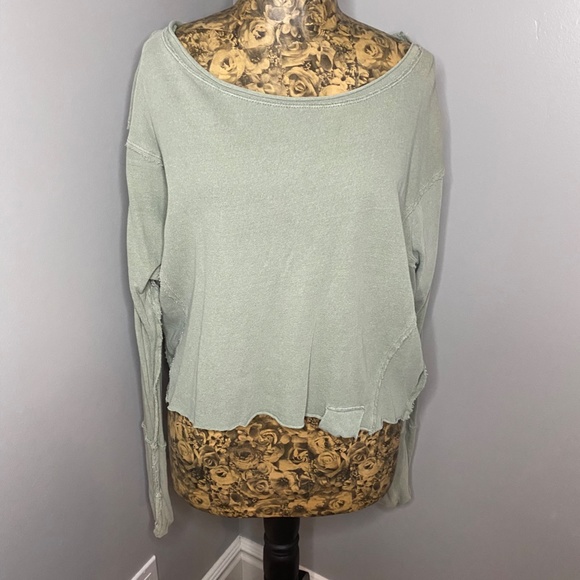 We The Free Run Away With Me Tee - Springdust Green - Size Small - Picture 3 of 6